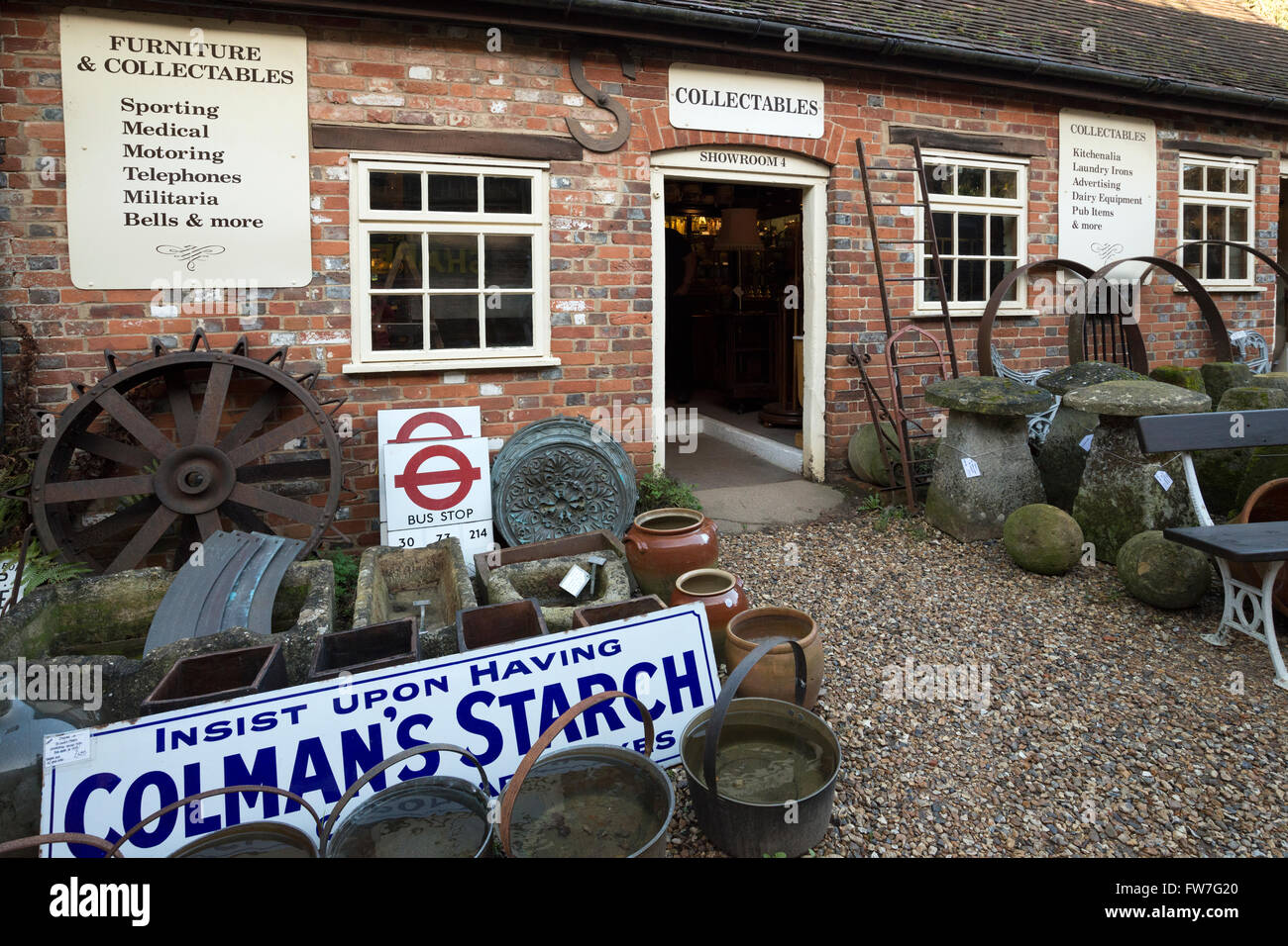 Unter den Treppen der Hungerford - Exterieur, Hungerford, Berkshire, England, UK Stockfoto