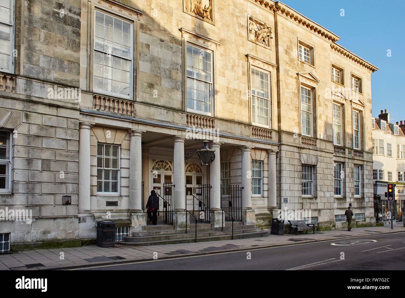 Lewes Crown Court, East Sussex Stockfoto