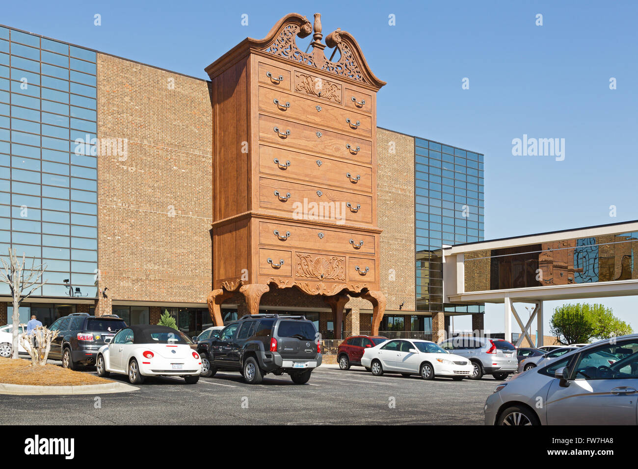 Weltweit größte hohe junge in der Nähe von High Point, North Carolina, USA. Stockfoto