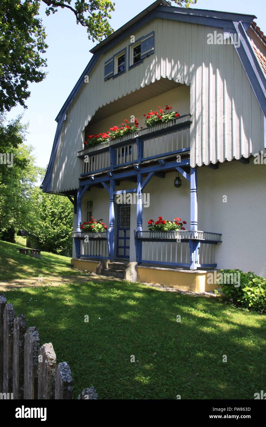 Murnau Septembertag Haus Stockfoto Bild 101598657 Alamy