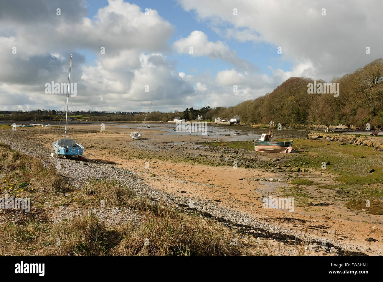 Red Wharf Bay, Anglesey Stockfoto