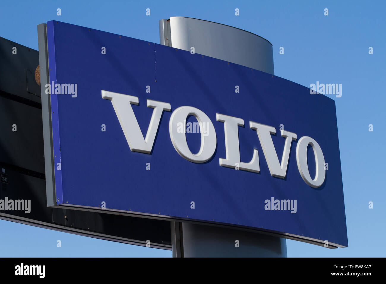 Der Volvo Autohaus in Kingston, Ontario, am 22. Februar 2016. Stockfoto