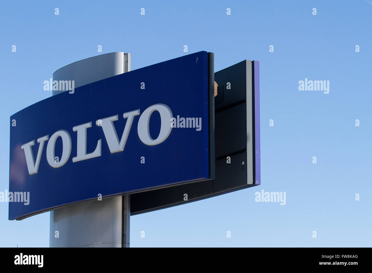 Der Volvo Autohaus in Kingston, Ontario, am 22. Februar 2016. Stockfoto