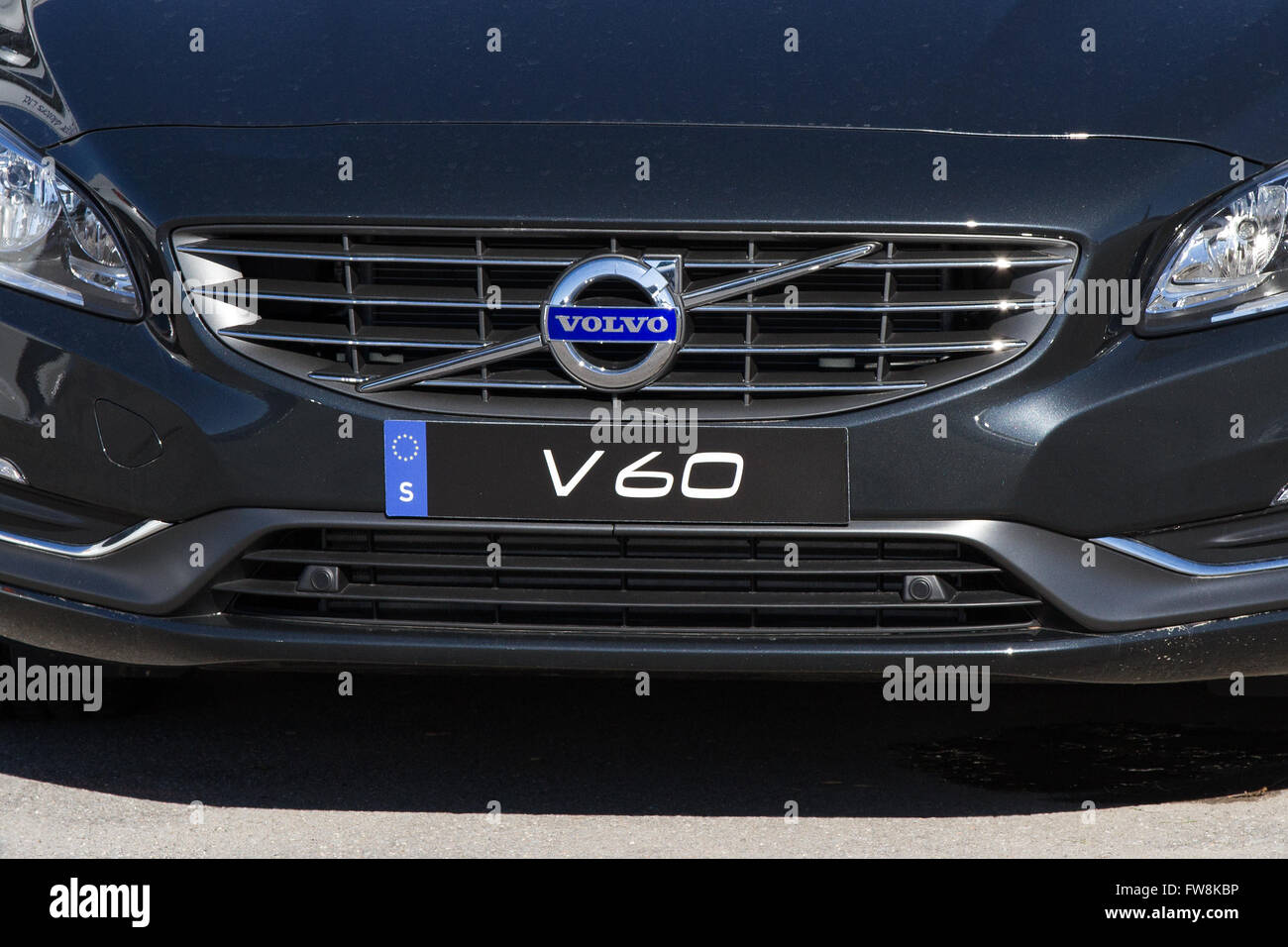 Der Volvo Autohaus in Kingston, Ontario, am 22. Februar 2016. Stockfoto