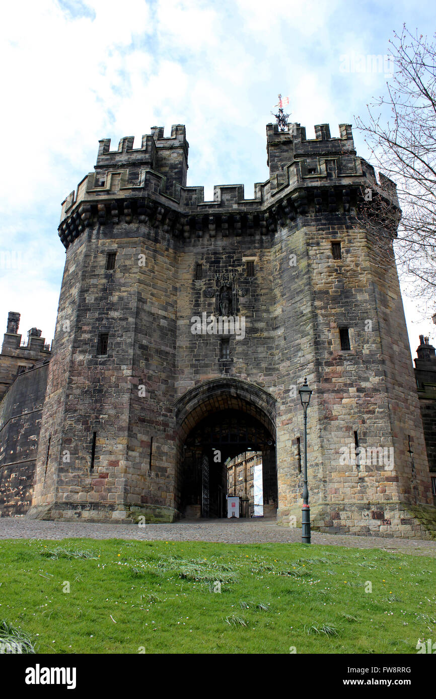 Lancaster castle Stockfoto