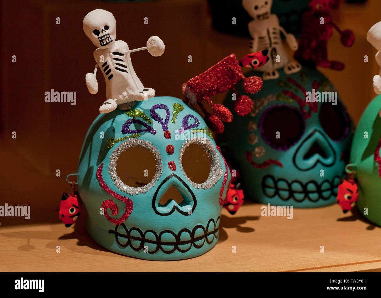 Dia de Los Muertos (Tag der Toten) Zahlen Stockfoto Dia de Los Muertos (Tag der Toten) Zahlen Stockfoto