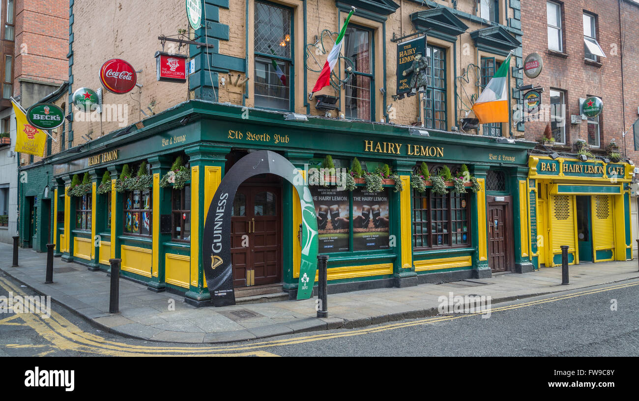 Historischen irischen Pub, Dublin, Irland Stockfoto