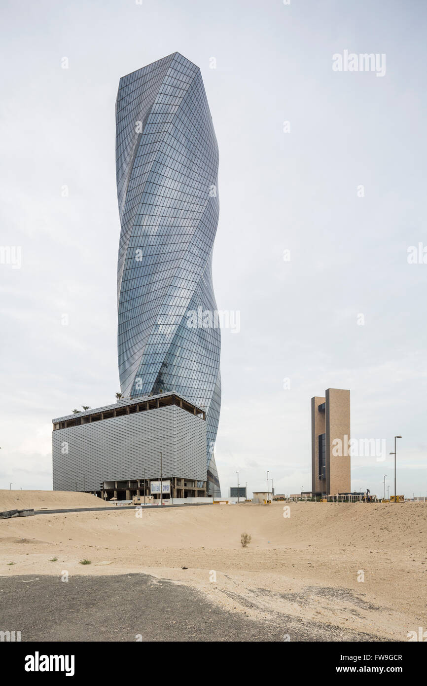 United-Turm, Manama, Bahrain Stockfoto