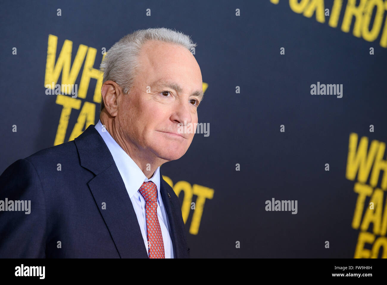 "Whisky Tango Foxtrot" New-York-Premiere bei AMC Loews Lincoln Square Featuring: Lorne Michaels wo: New York, New York, Vereinigte Staaten von Amerika bei: 2. März 2016 Stockfoto