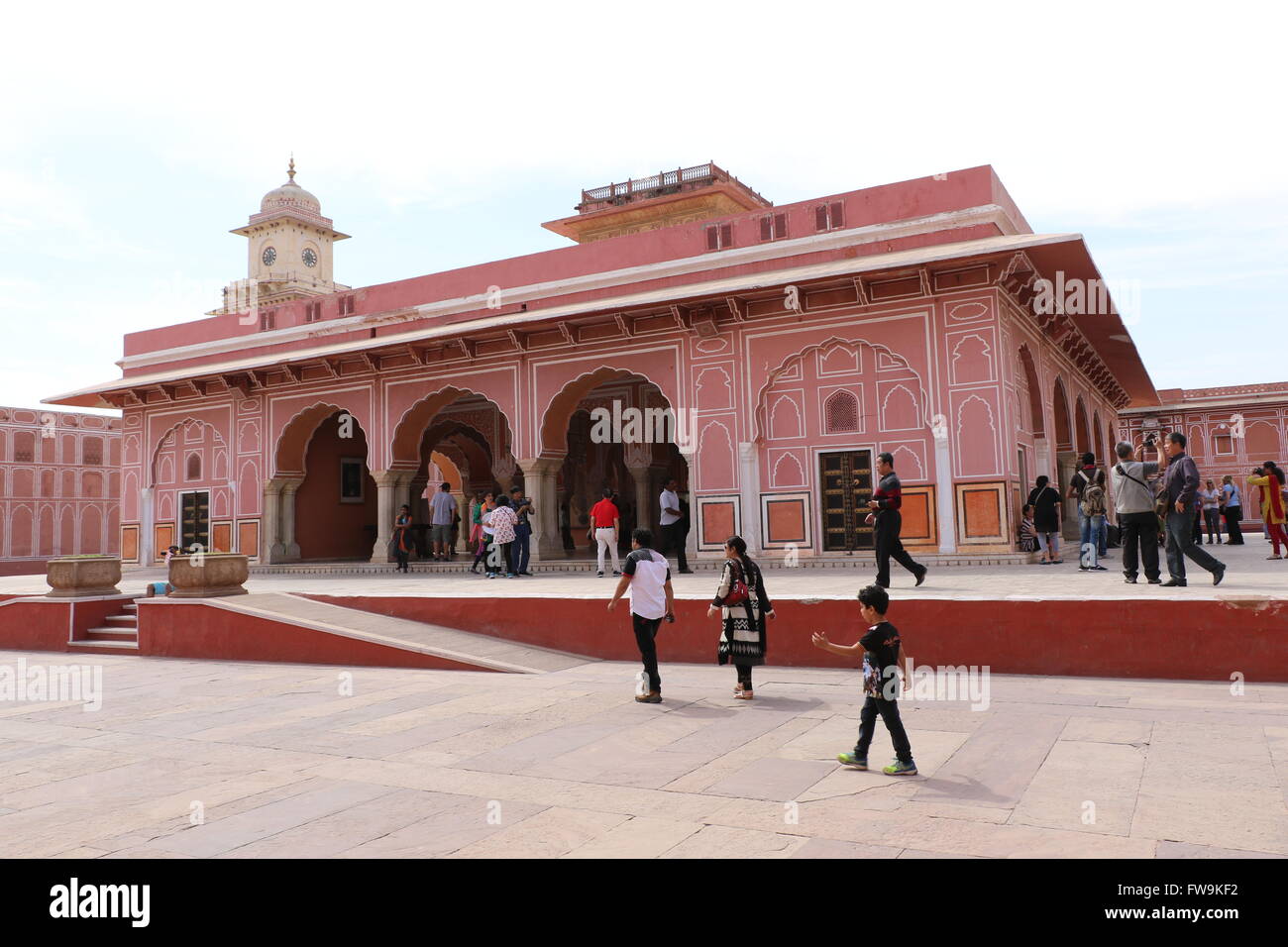 Stadtschloss, Jaipur Stockfoto