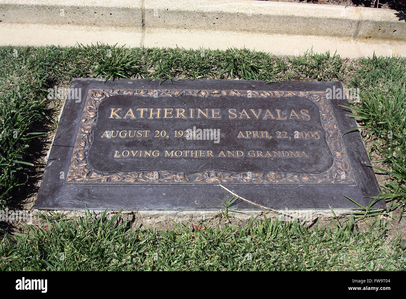 Forest Lawn Memorial Park In The Hollywood Hills Stockfotos