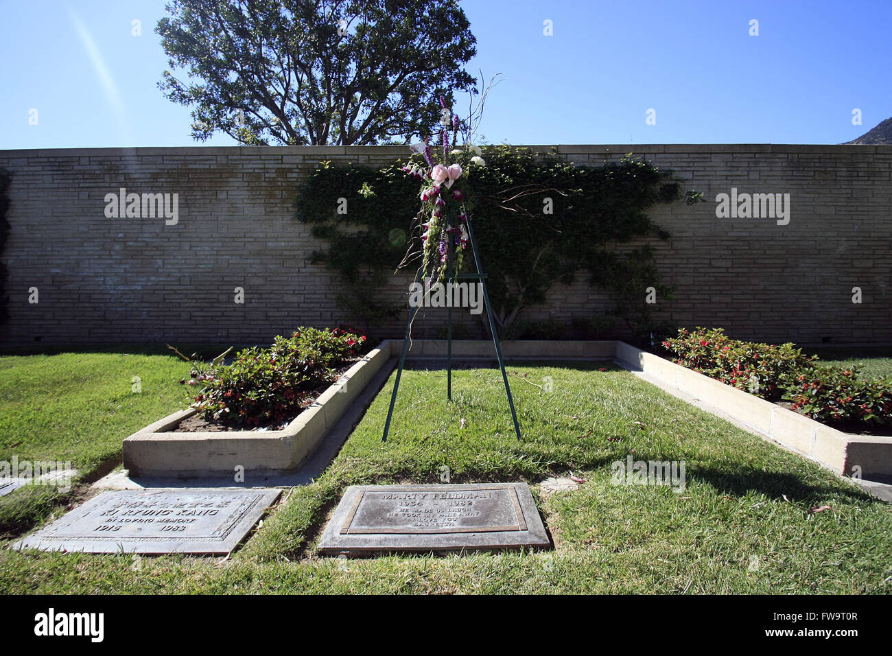 Forest Lawn Memorial Park In The Hollywood Hills Stockfotos
