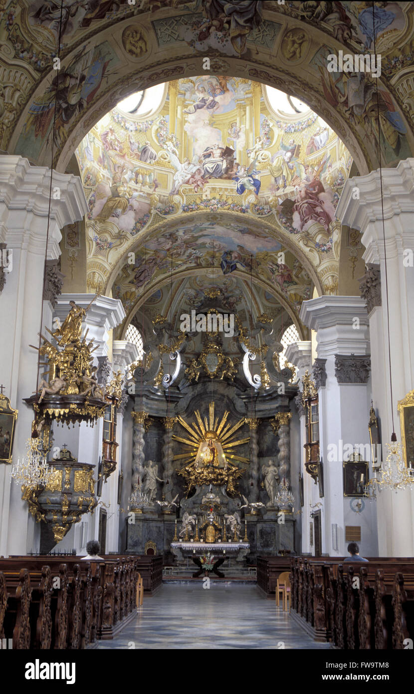 AUT, Österreich, Graz, Wallfahrtskirche Maria Trost.  AUT, Oesterreich, Graz, Wallfahrtskirche Maria Trost. Stockfoto