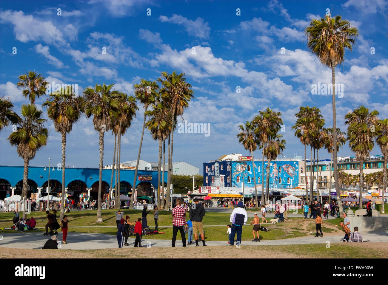 Venice Beach in Los Angeles Stockfoto