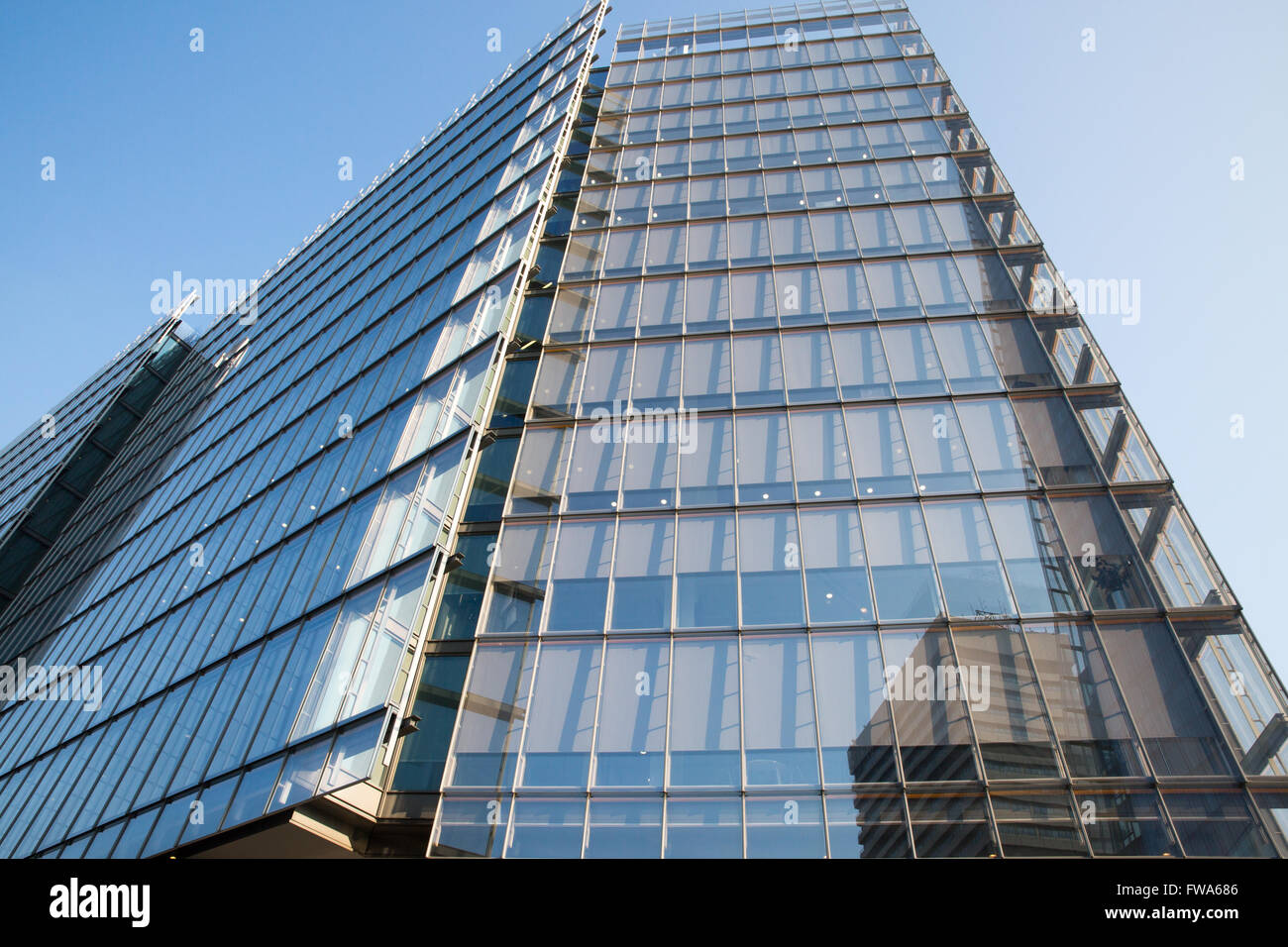 London, März 2016; Das Gebäude von London Bridge Station News Stockfoto
