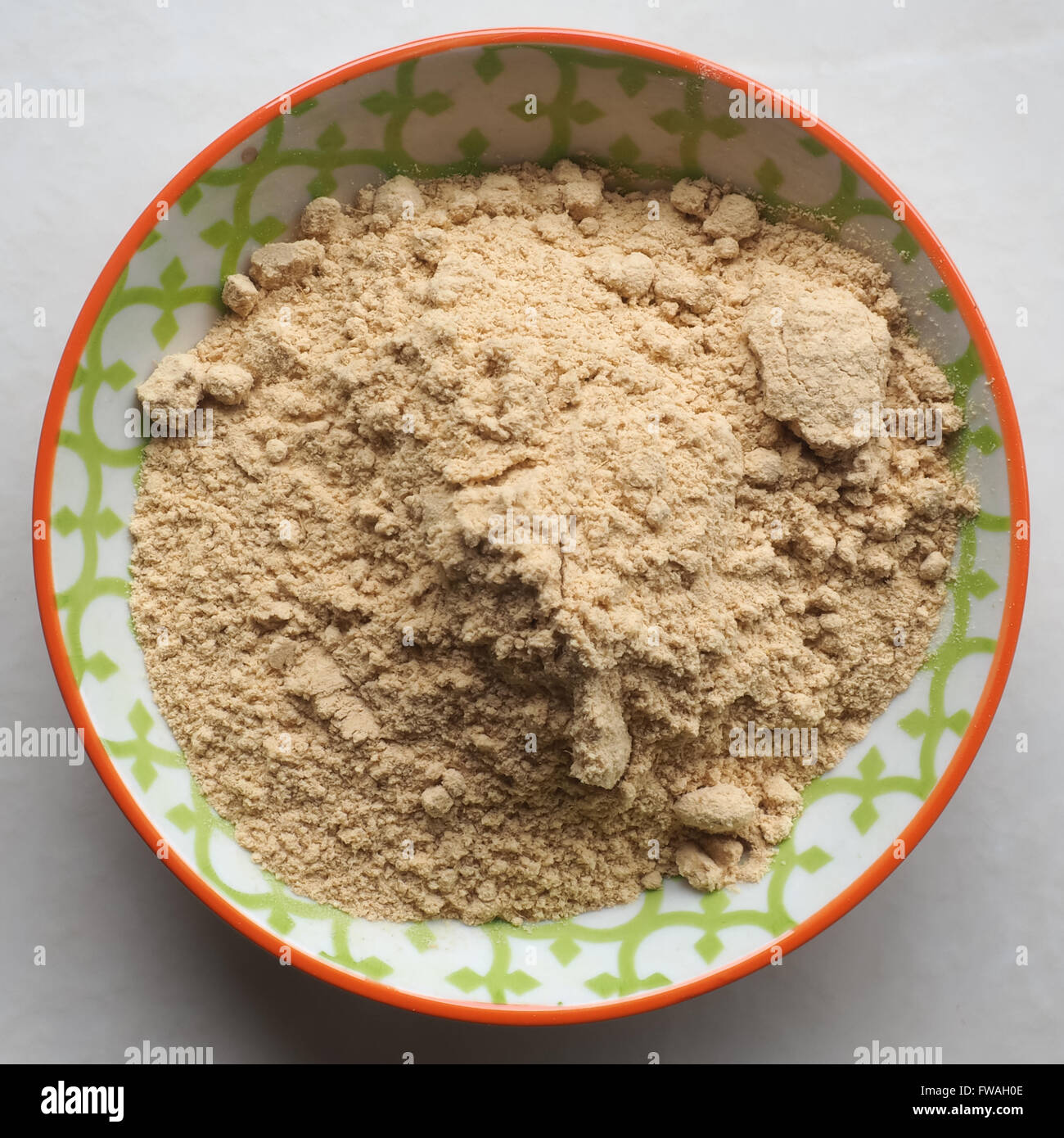 Ingwer-Pulver, Ingwer gemahlen Stockfoto