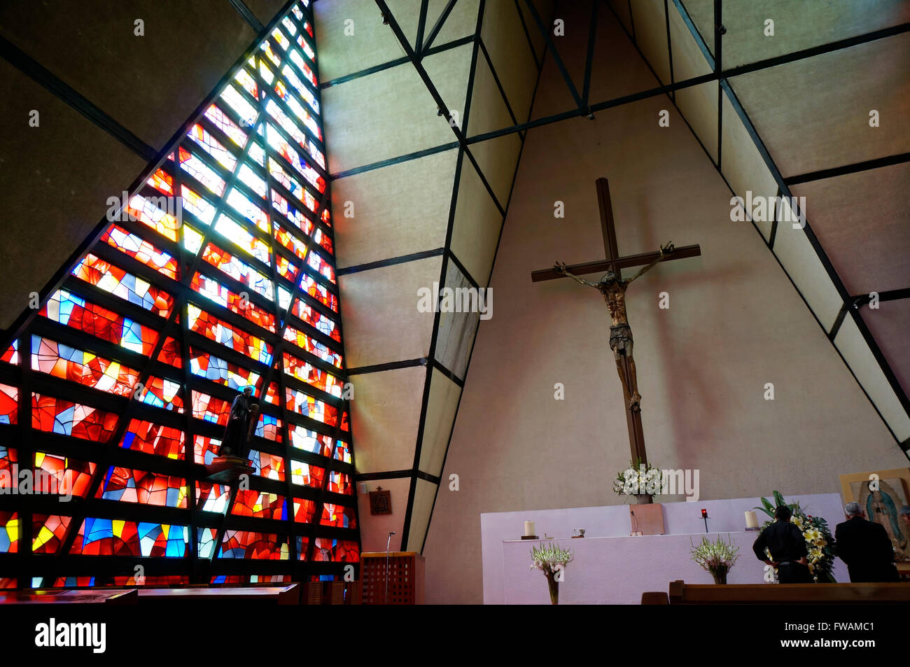 "San Ignacio de Loyola" katholische Kirche im Stadtteil Polanco in Mexiko-Stadt, Mexiko Stockfoto