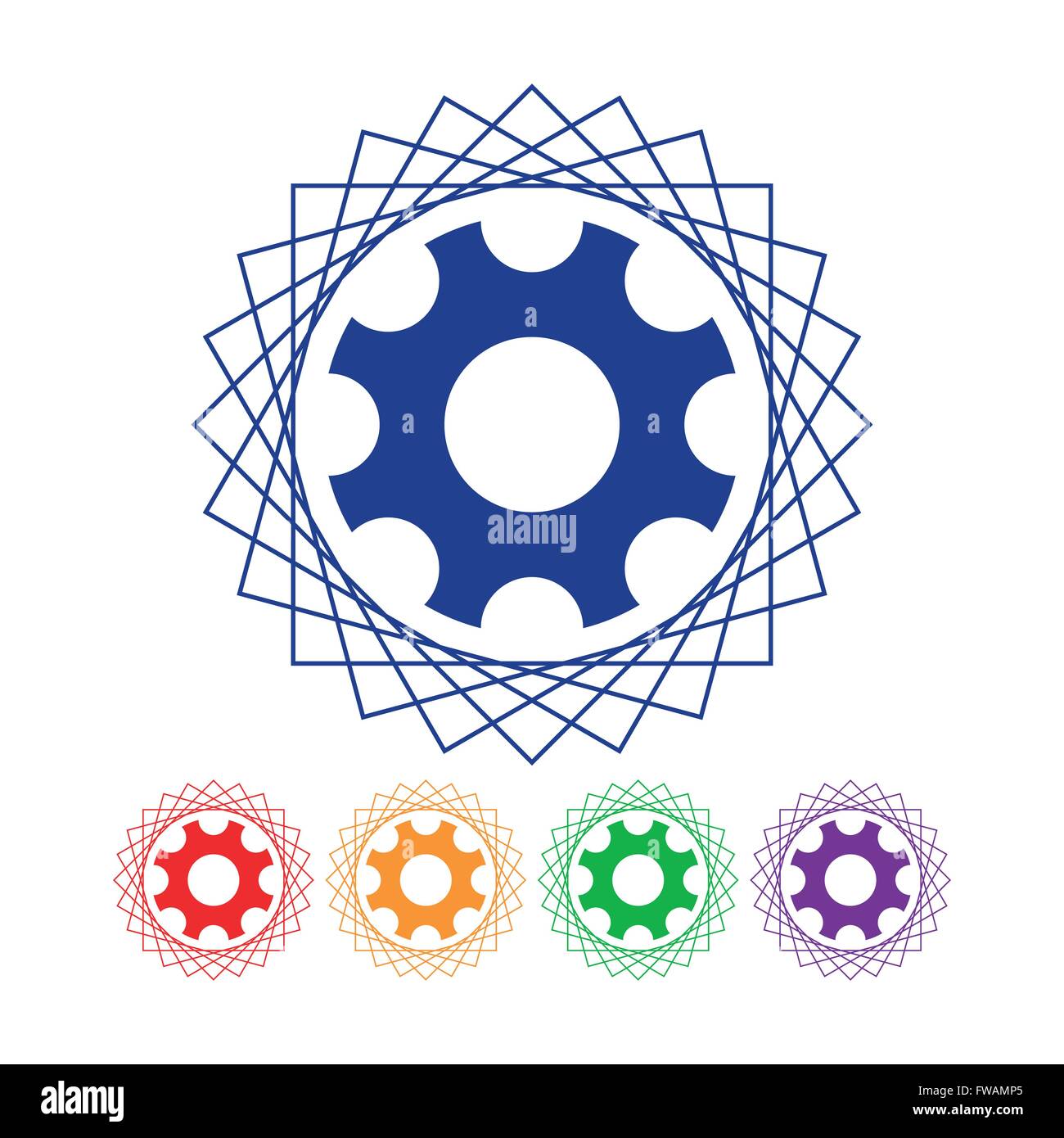 Engineering Spirale Stock Vektor