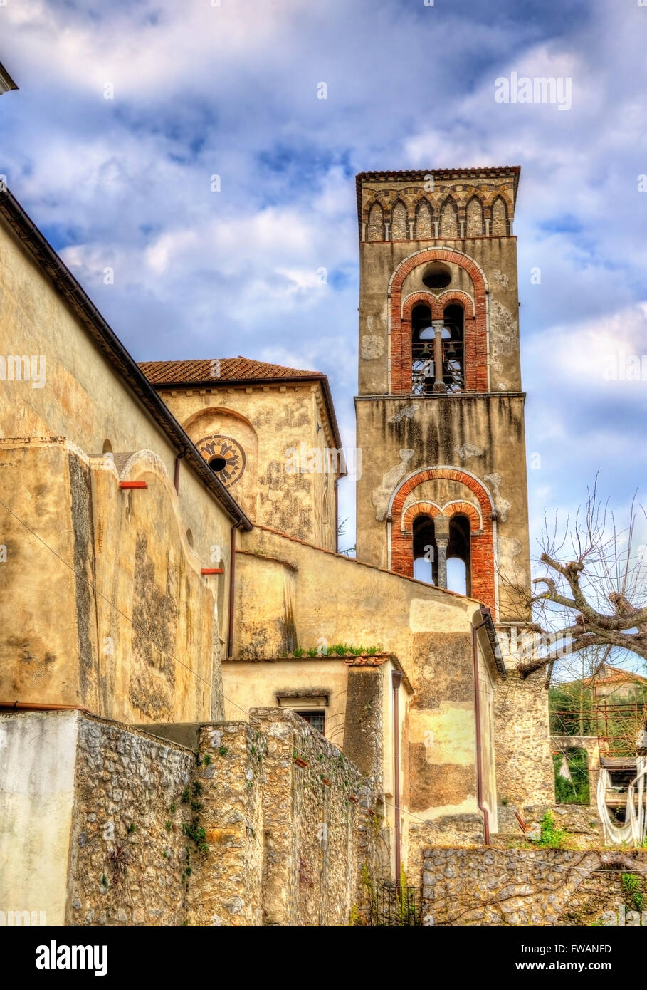 Kathedrale von Ravello, Amalfiküste, Italien Stockfoto