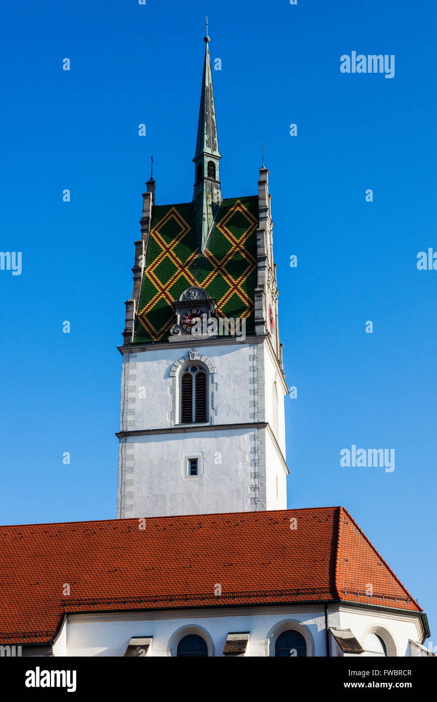 St.-Nikolaus-Kirche in Friedrichshafen Stockfoto