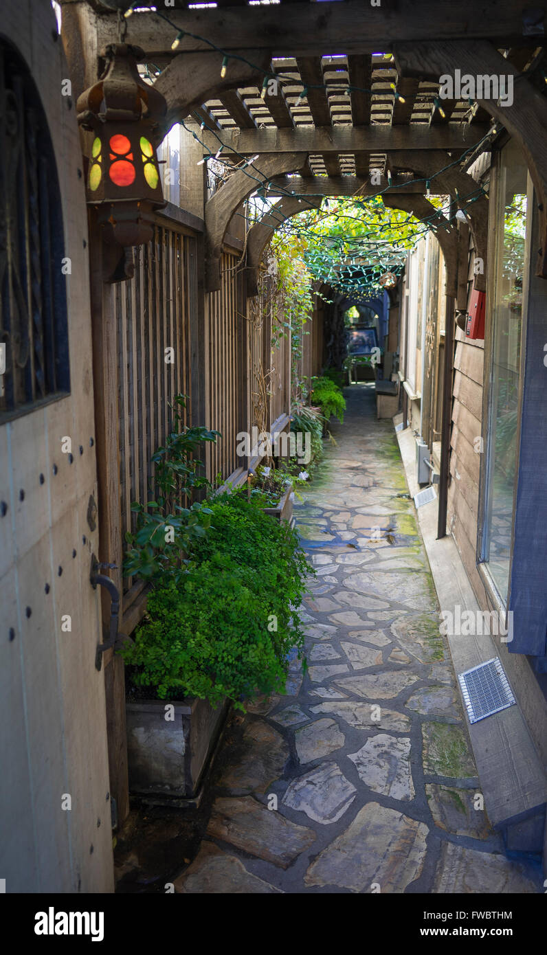 Atemberaubende Dorf Carmel in Kalifornien Stockfoto