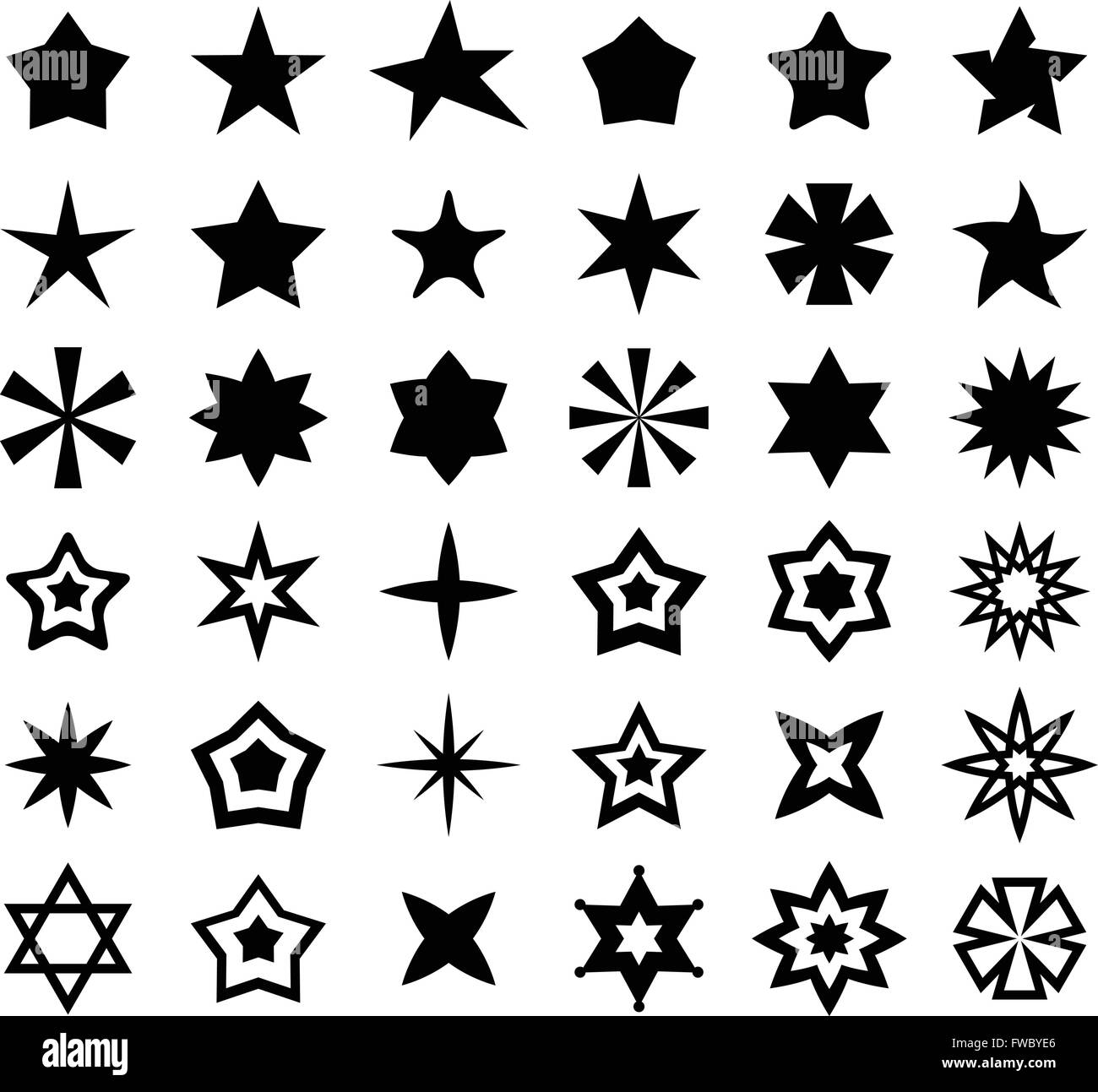 Sternzeichen Stock Vektor