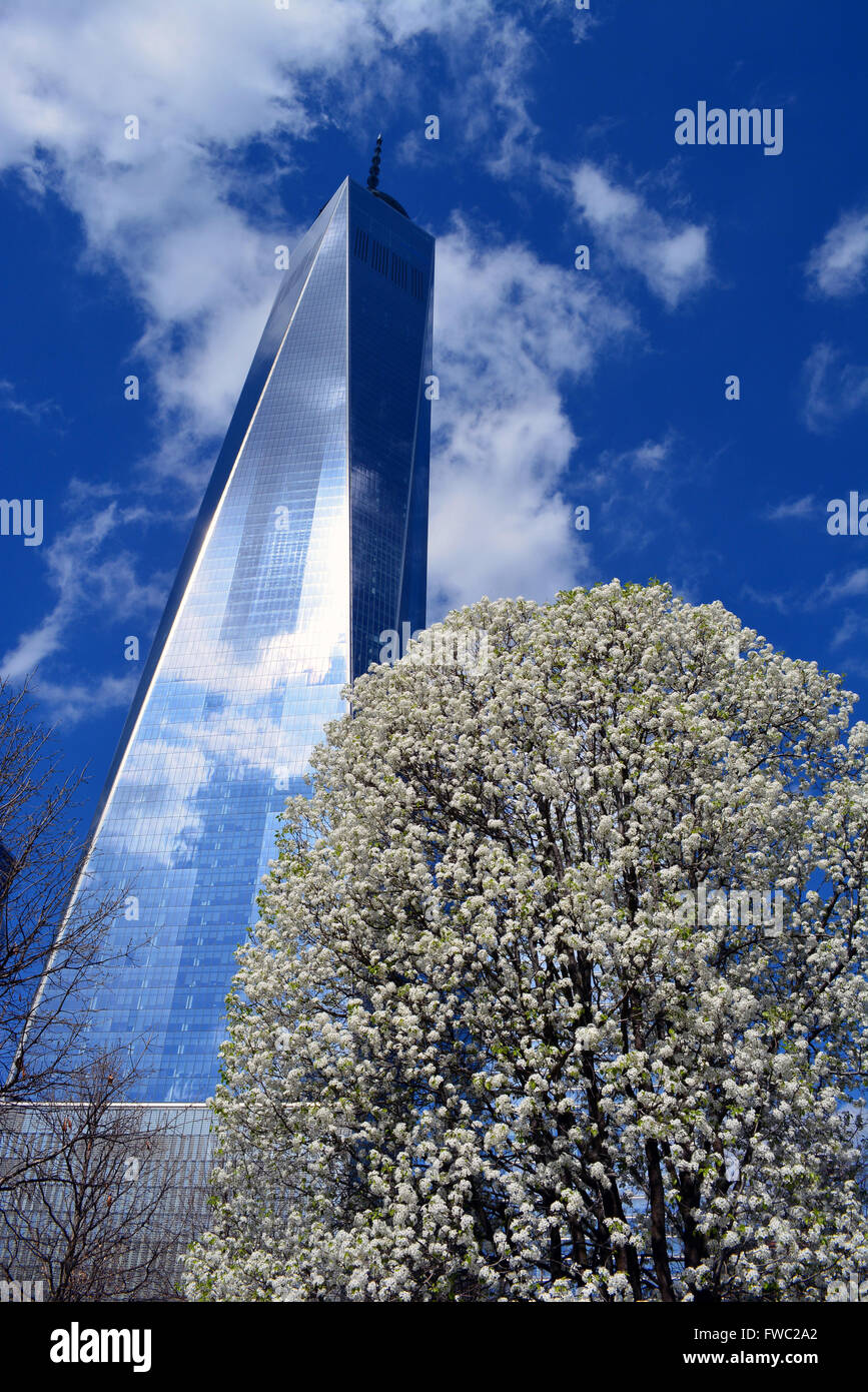 World Trade Center Tower ein. Stockfoto