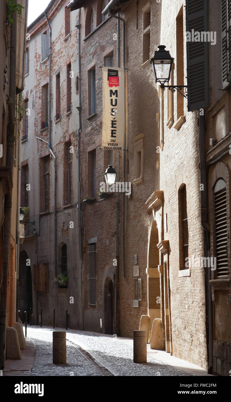 Rue du Mai, Toulouse, Frankreich. Stockfoto