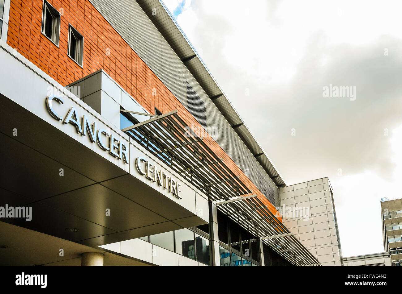 Nordirland-Krebszentrum am Klinikum Stadt Belfast. Stockfoto