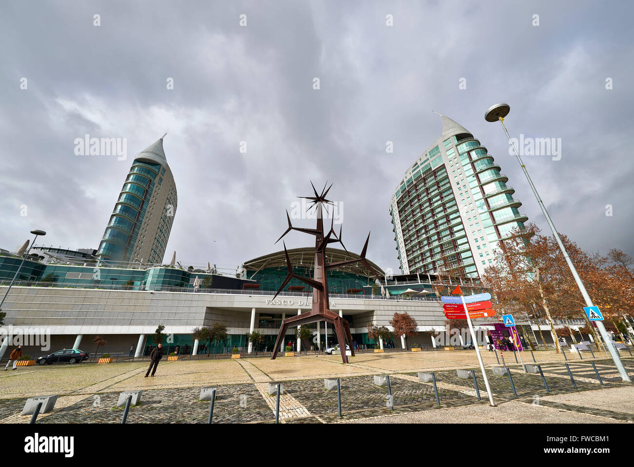 Vasco da Gama Shopping-Center, Parque de Las Naciones, Lissabon, Portugal, Europa Stockfoto