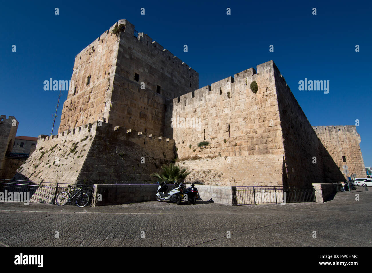 Alte Stadt, Jerusalem Stockfoto