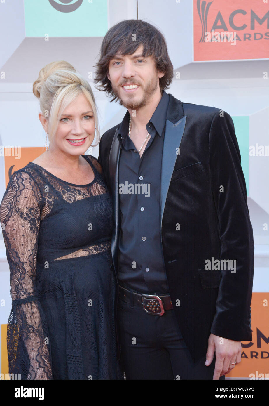 Las Vegas, Nevada, USA. 3. April 2016. Sänger Chris Janson ...