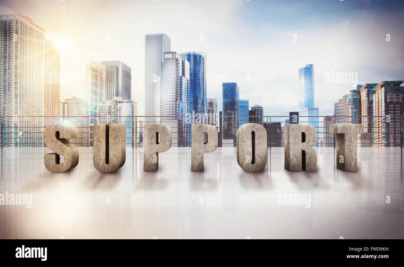 Business-support Stockfoto