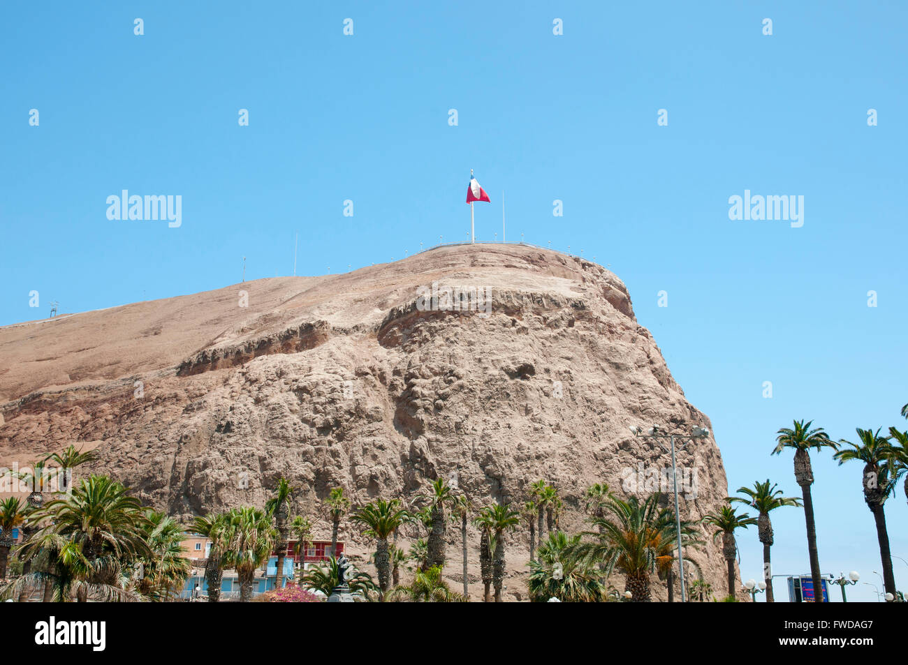 Morro de Arica - Chile Stockfoto