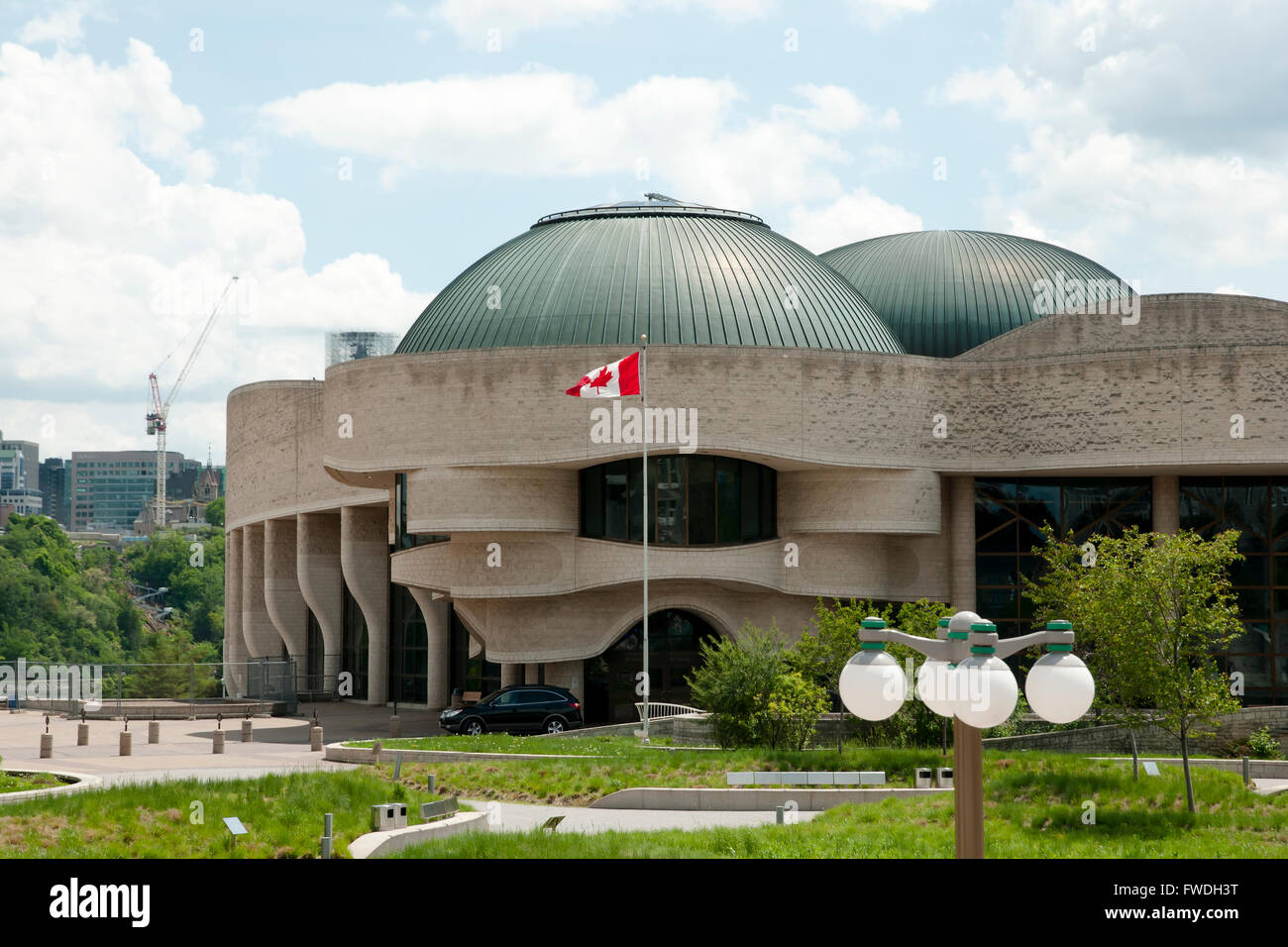 Canadian Museum of History - Ottawa - Kanada Stockfoto