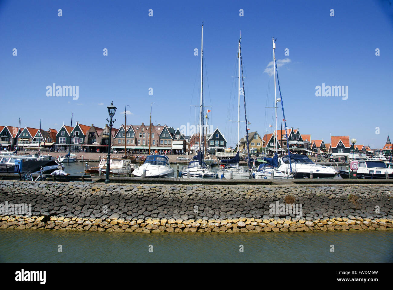 Volendam, Holland, Nederland Stockfoto