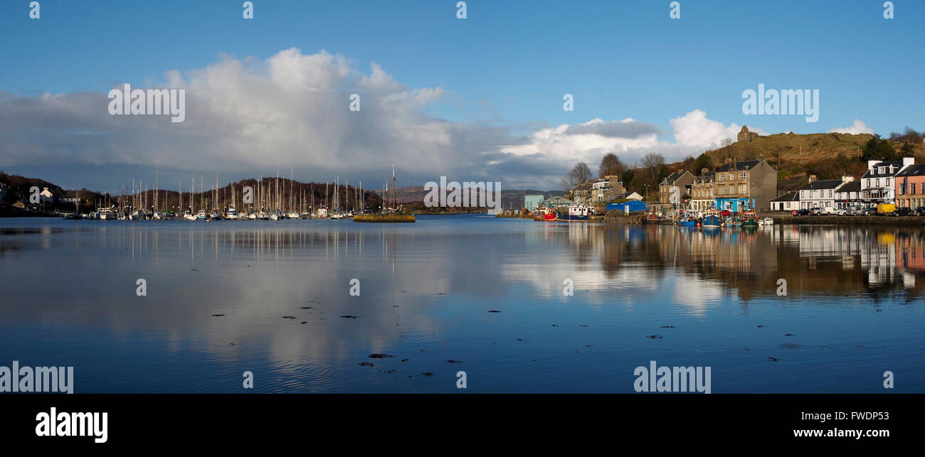 Tarbert Hafen, Mull of Kintyre, Schottland Stockfoto
