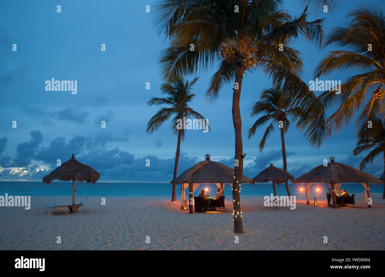 ABC-Inseln (Aruba, Bonaire und Curaçao): Bushiri Beach, Aruba Stockfoto