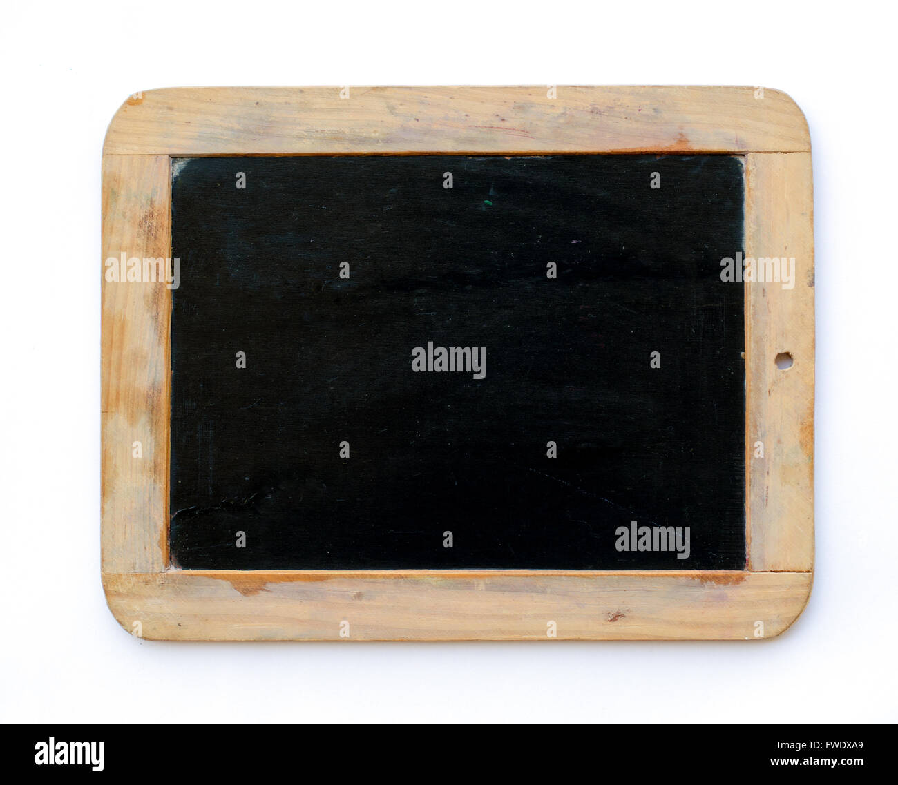 Leer und keine Schrift alten Retro-Stil kleine Tafel Stockfoto