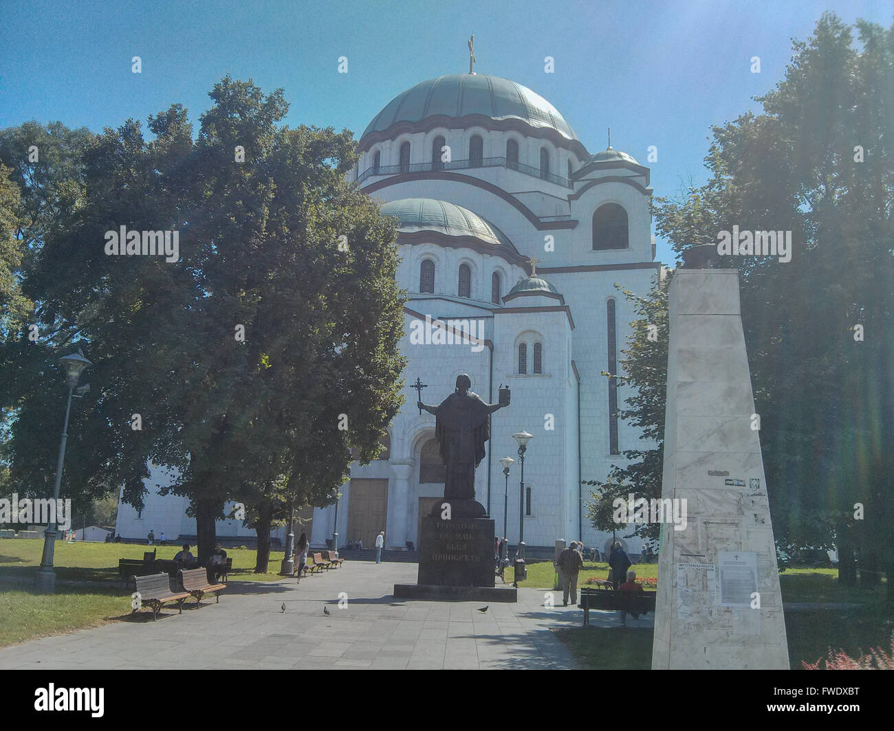 größten orthodoxen Kirchen der Welt Stockfoto