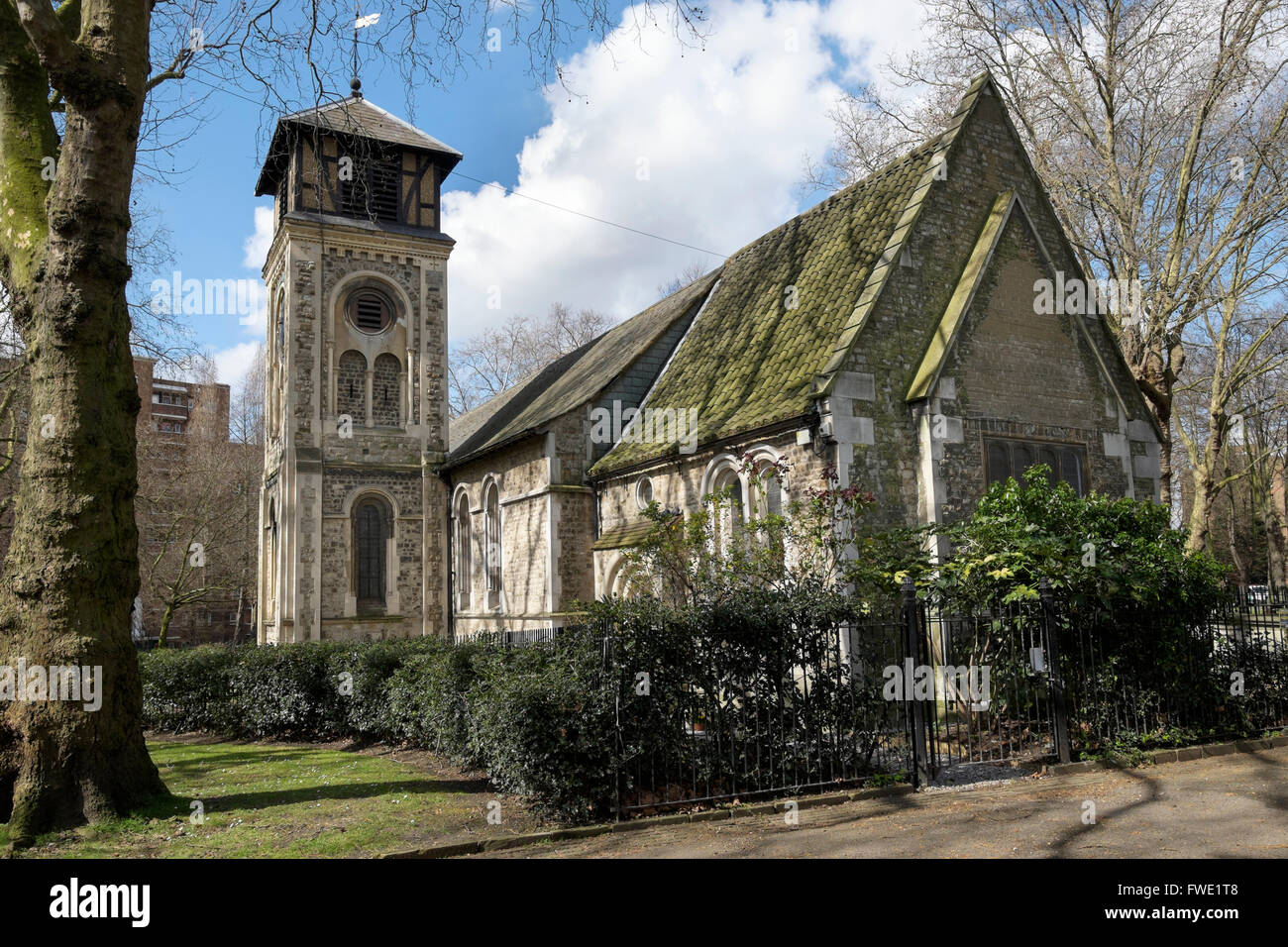 Alte Kirche St. Pancras, Somers Town, Camden, London, England, Vereinigtes Königreich Stockfoto