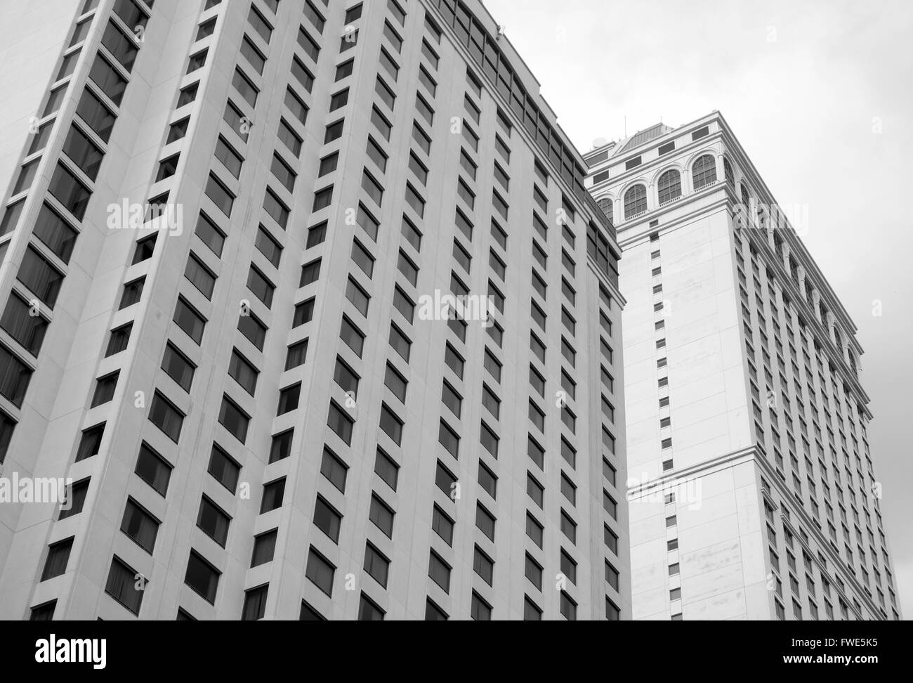 Wolkenkratzer in Niagara Falls, Kanada Stockfoto
