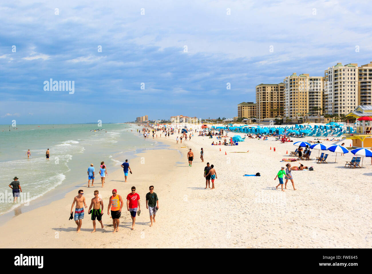 Clearwater Beach, Florida, Amerika, USA Stockfoto