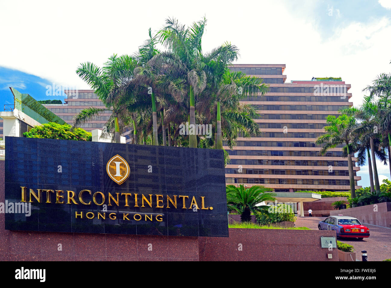 Luxushotel Intercontinental Hong Kong, Kowloon, Hong Kong, China Stockfoto