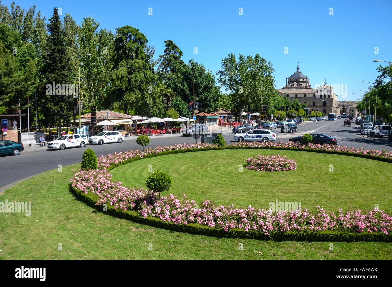 Toledo ist eine Gemeinde in Zentralspanien, 70 km südlich von Madrid. Es ist die Hauptstadt der Provinz Toledo und der au Stockfoto