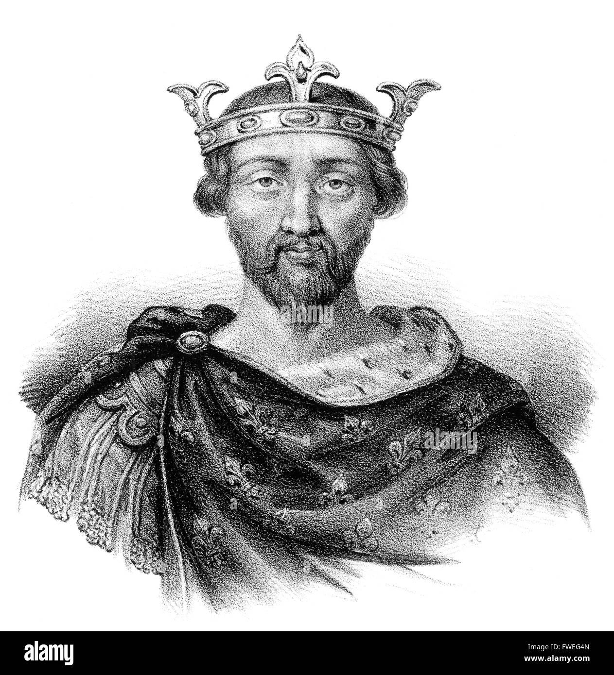 Heinrich i., Henri i., Heinrich I., 1008-1060, König der Franken Stockfoto