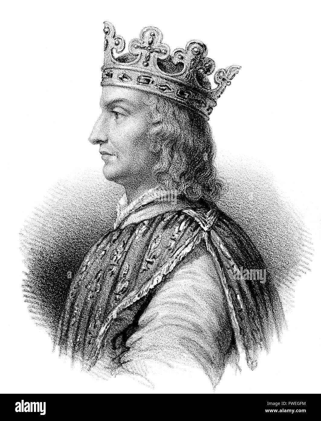 Philipp II., genannt Philip Augustus, Philipp II. August, Philippe Auguste, König von Frankreich