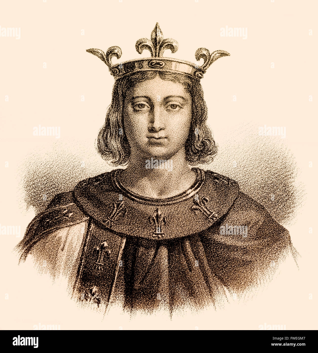 Philip IV, Philippe IV le Bel, Philipp IV., genannt 12681314, die Messe oder die EisenKönig