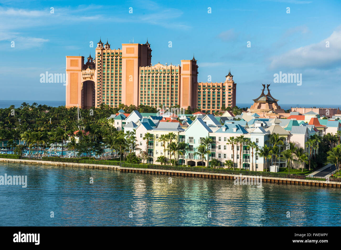Hotel Atlantis in Paradise Island, Nassau, New Providence, Bahamas, Karibik Stockfoto
