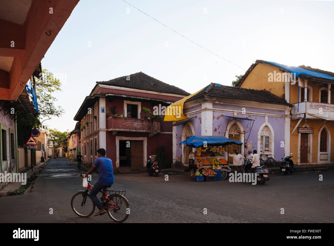 Panjim, Goa, Indien, Südasien Stockfoto